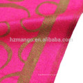 Echarpe réversible en viscose jacquard lucky circle pashmina